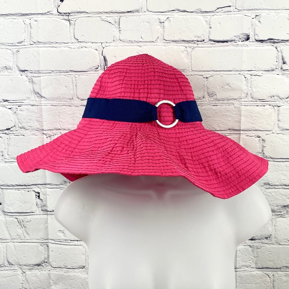 Ralph Lauren pink and navy hat